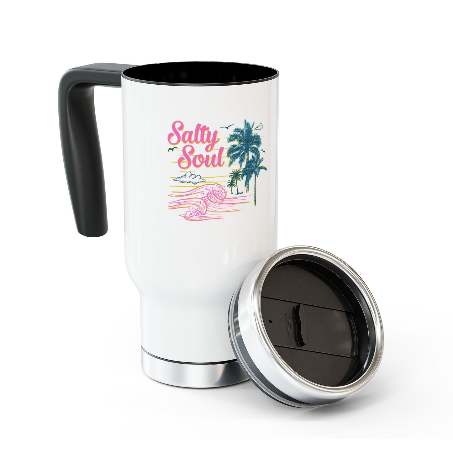 "Salty Soul" Stainless Steel Travel Mug