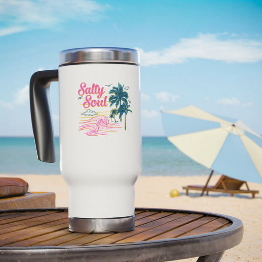 "Salty Soul" Stainless Steel Travel Mug