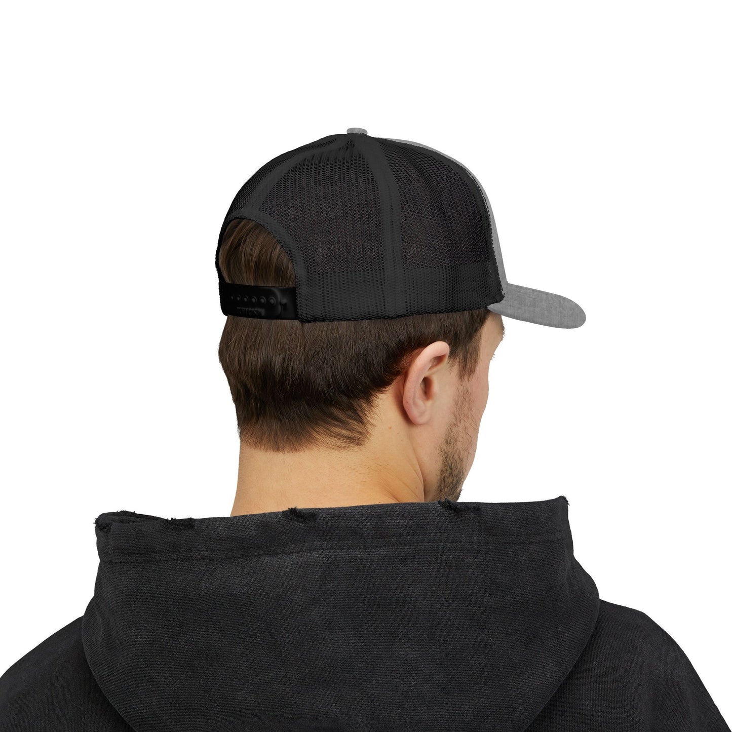 USA 1776 Snapback Trucker Cap — Patriotic American Flag Style Hat