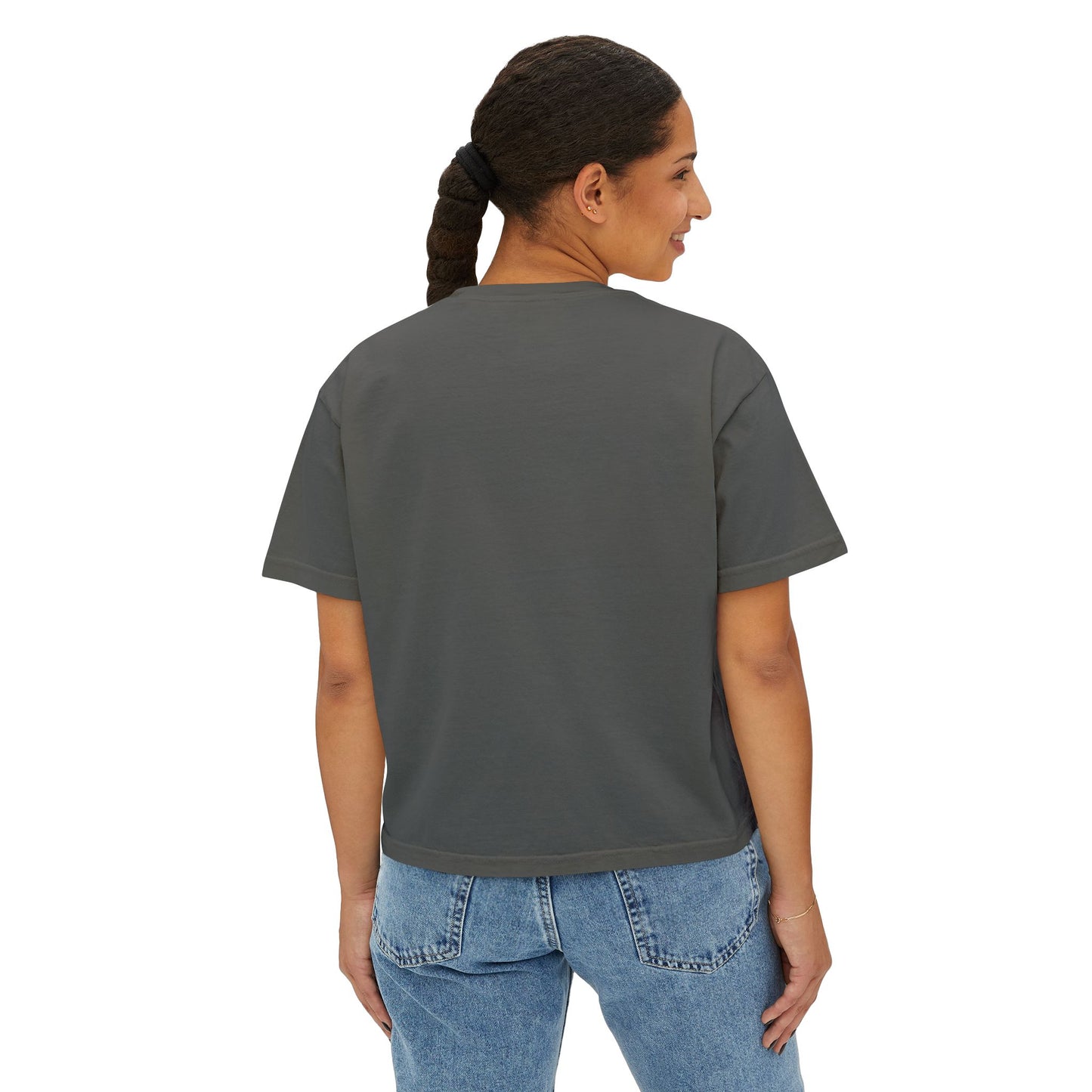 Women's Boxy Tee — "I Don't Need a Valentine, I Need More Dogs" Cute Dog Lover Valentine's Shirt