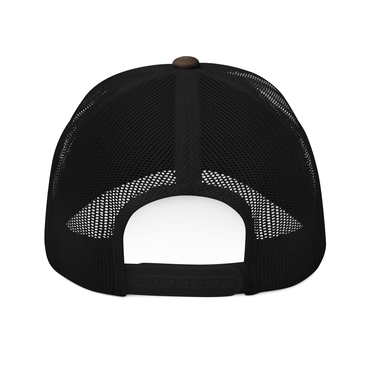 Camouflage Trucker Hat — Embroidered "Best Dad Ever" American Flag