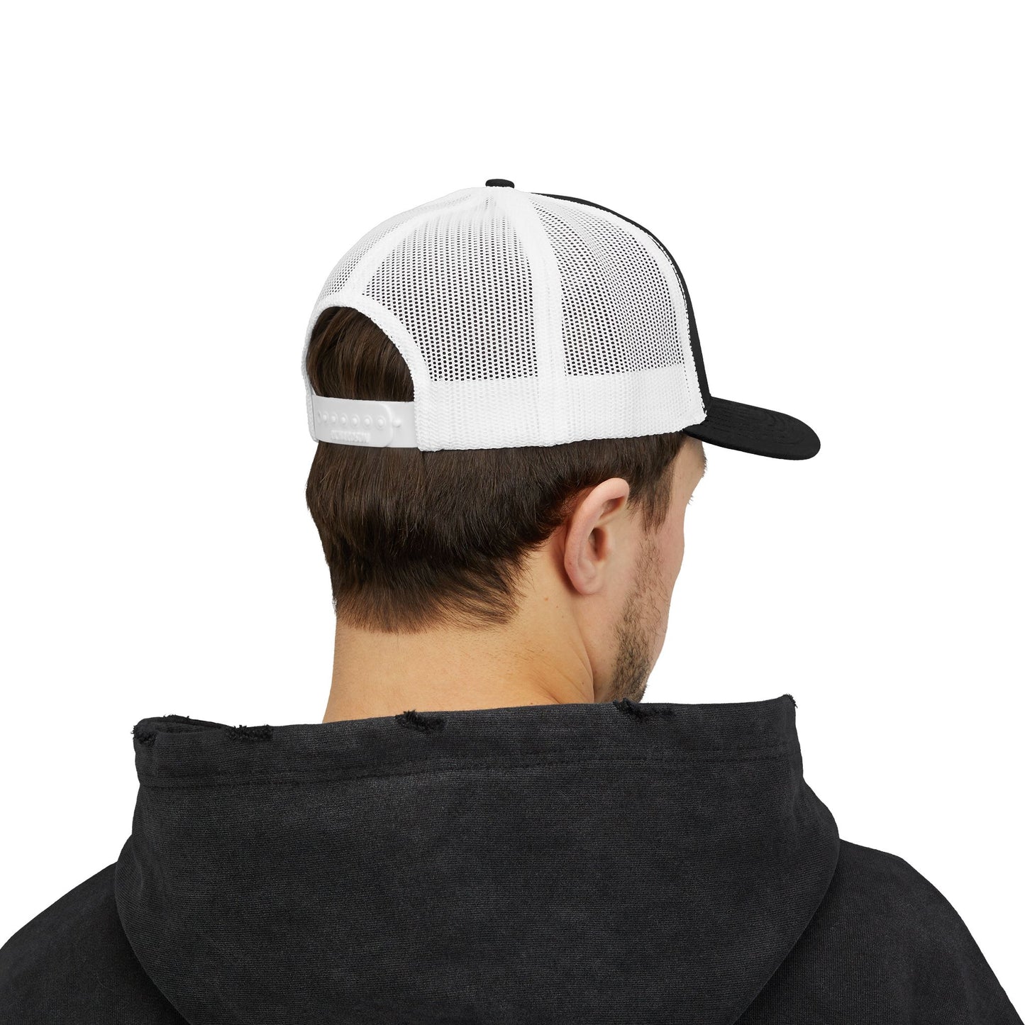USA 1776 Snapback Trucker Cap — Patriotic American Flag Style Hat