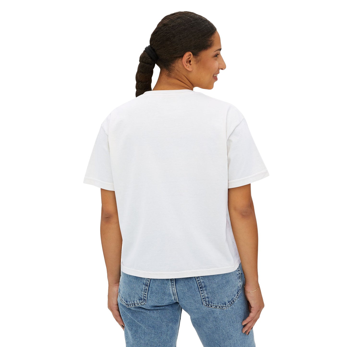 Women's Boxy Tee — "I Don't Need a Valentine, I Need More Dogs" Cute Dog Lover Valentine's Shirt