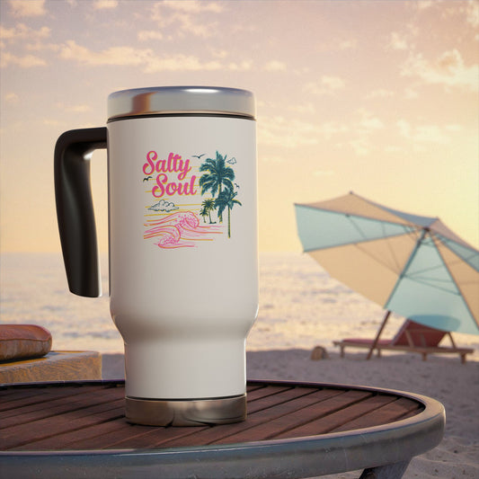 "Salty Soul" Stainless Steel Travel Mug